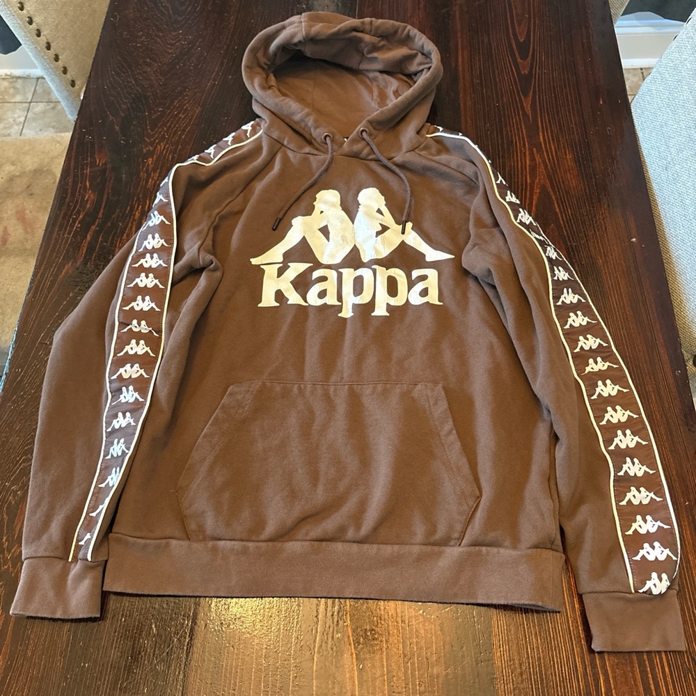 Kappa Men's M Brown Hoodie
